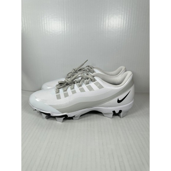 Nike Vapor Edge Shark Football Cleats Size 11.5 White/Black/Grey DQ5114-100 NEW main image 4